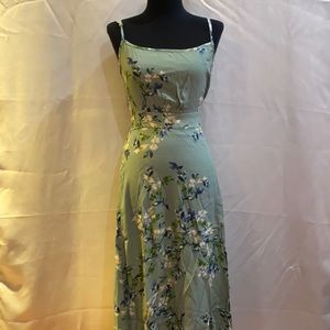 Flynn Skye hazel midi in brush stroke